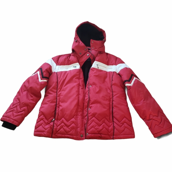 SJB Active Jackets & Coats Sjb Active Red White Insulated Winter